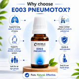 Lung Detoxifier Care Kit | E003 Pneumotox | Noble Life Energy