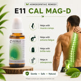 Calcium, Magnesium & Vitamin D Drops |  E11 Cal Mag-D | Noble Life Energy