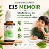 Memory & Concentration Care Kit | E15 Memoir | Noble Life Energy