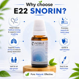 Snoring Care Kit | E22 Snorin | Noble Life Energy