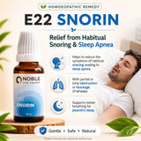 Snoring Care Kit | E22 Snorin | Noble Life Energy