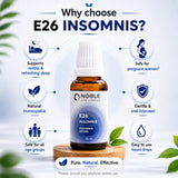 Insomnia Care Kit | E26 Insomnis | Noble Life Energy