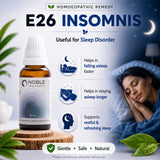 Insomnia Care Kit | E26 Insomnis | Noble Life Energy