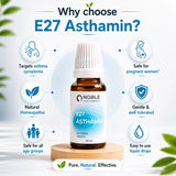 Asthma Care Kit | E27 Asthamin | Noble Life Energy