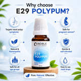 Nasal Polyp Care Kit | E29 Polypum | Noble Life Energy
