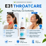 Throat Infection Care Kit | E31 Throatcare | Noble Life Energy