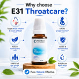 Throat Infection Care Kit | E31 Throatcare | Noble Life Energy