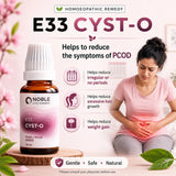 PCOD / PCOS Drops | E33 Cyst-O | Noble Life Energy