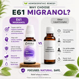 Migraine Care Kit | E61 Migranol | Noble Life Energy