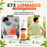 Lower Back Pain Care Kit | E73 Lumbagos | Noble Life Energy