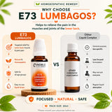 Lower Back Pain Care Kit | E73 Lumbagos | Noble Life Energy