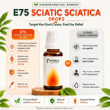 Sciatica Care Kit | E75 Sciatic | Noble Life Energy