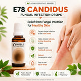 Fungal Infection Care Kit | E78 Candidus | Noble Life Energy