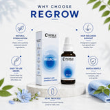 Hair Fall & Dandruff Care Kit | E21 Regrow | Noble Life Energy