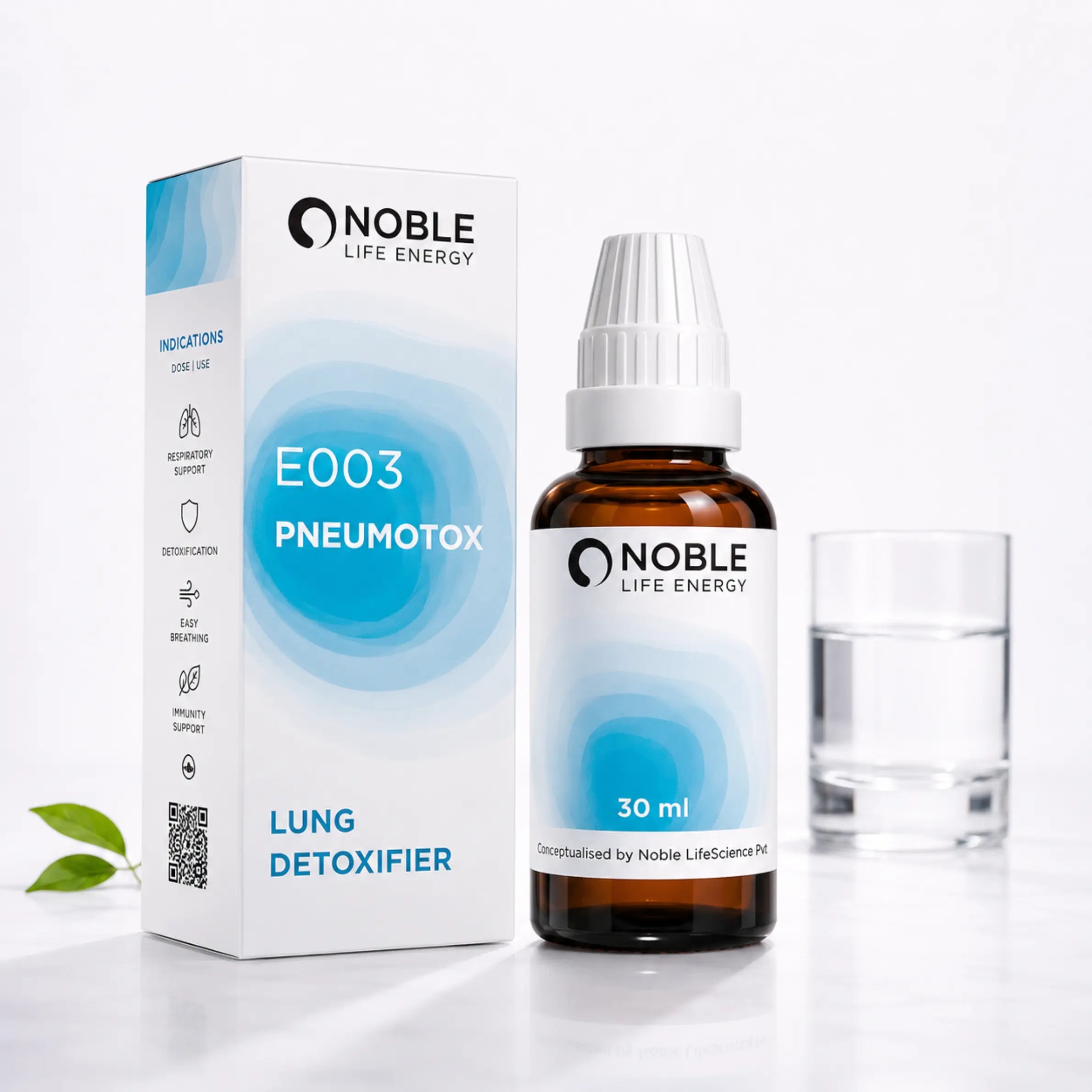 Lung Detoxifier Care Kit | E003 Pneumotox | Noble Life Energy