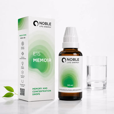 Memory & Concentration Care Kit | E15 Memoir | Noble Life Energy