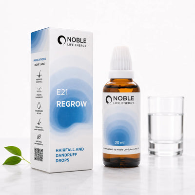 Hair Fall & Dandruff Care Kit | E21 Regrow | Noble Life Energy