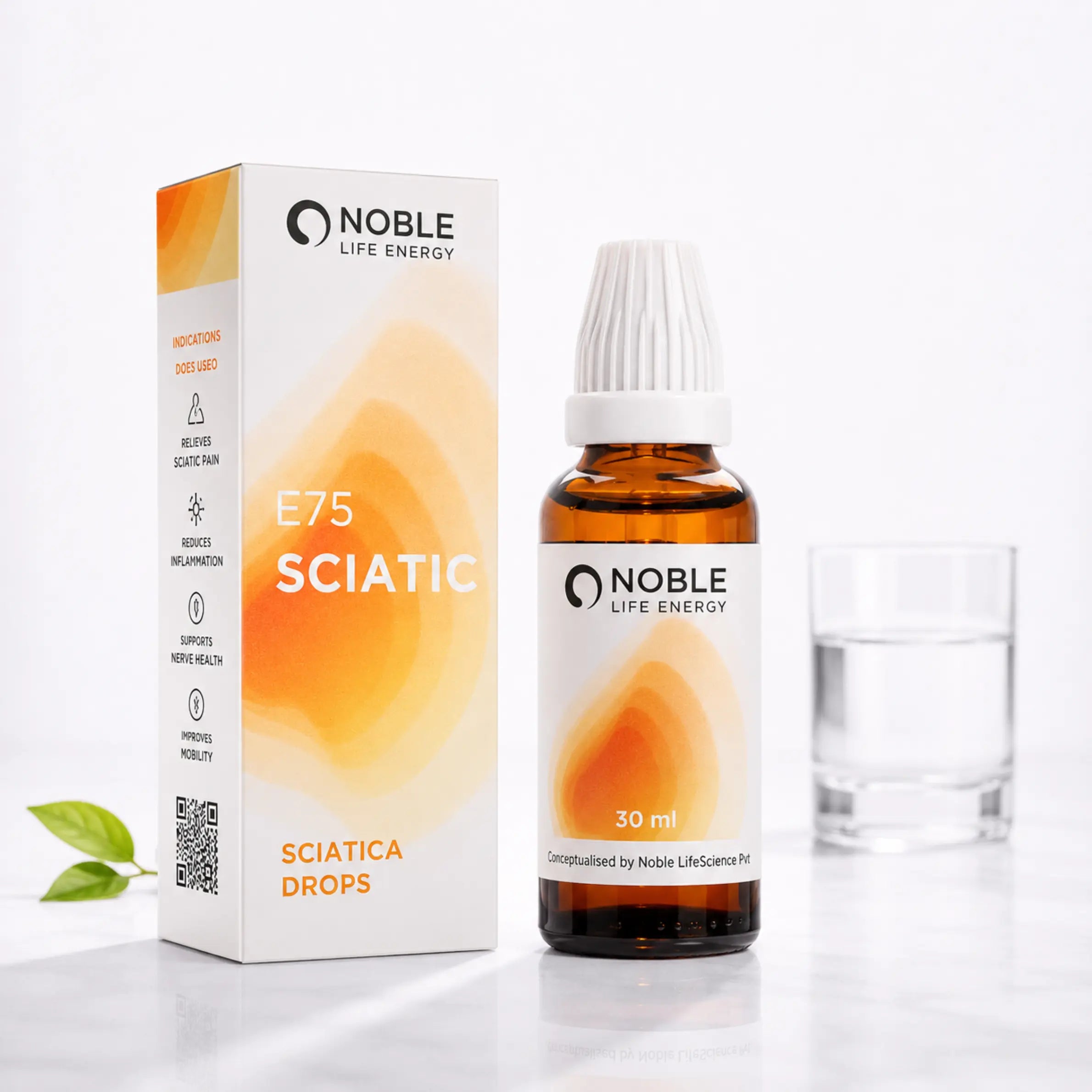 Sciatica Care Kit | E75 Sciatic | Noble Life Energy