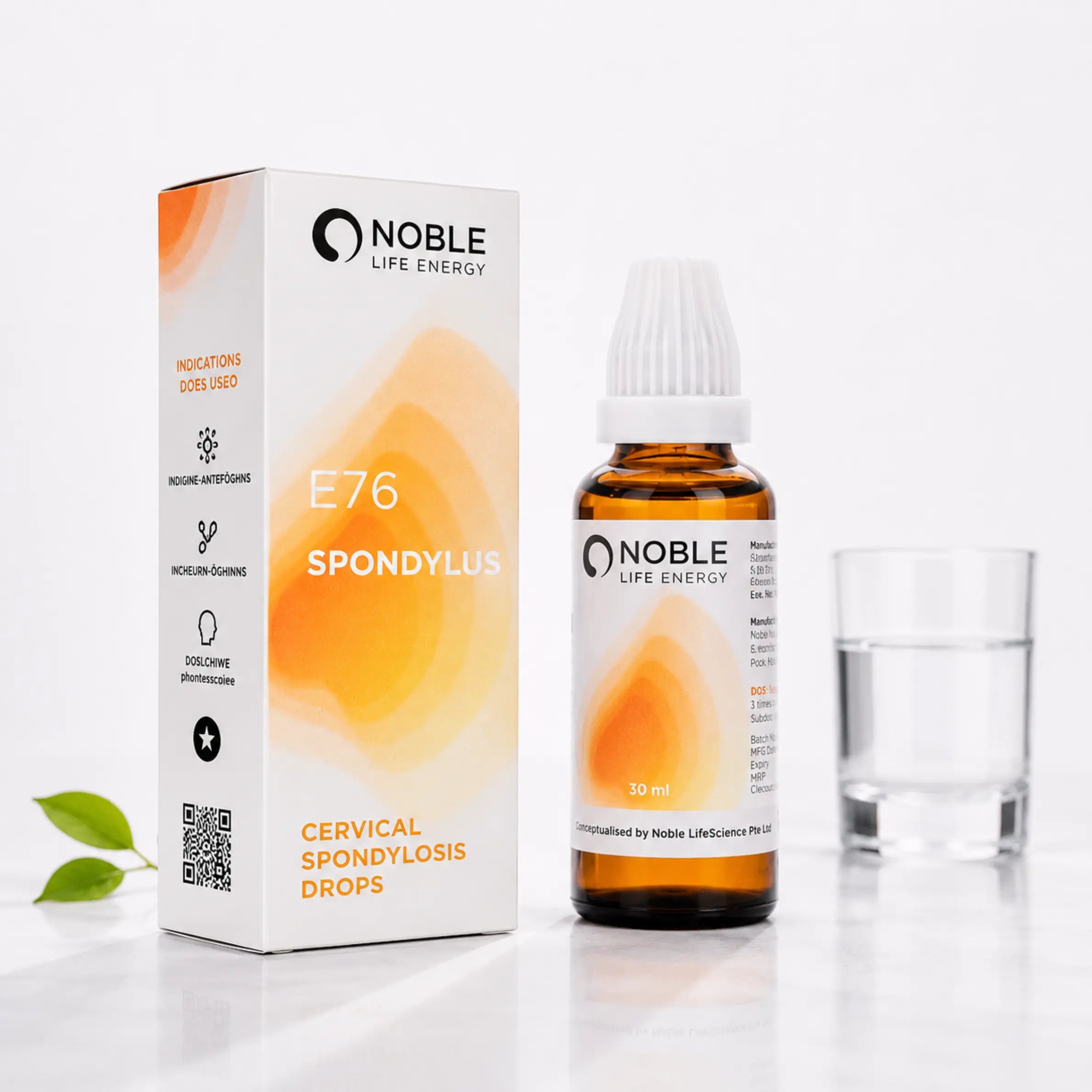 Cervical Spondylosis Care Kit | E76 Spondylus | Noble Life Energy