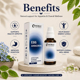 Appetiser, Hunger Booster Drops | E86 Annorin | Noble Life Energy