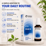 Diabetic Neuropathy Drops | E90 Diab N | Noble Life Energy