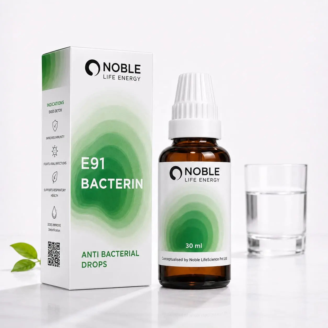 Anti Bacterial Drops | E91 Bacterin | Noble Life Energy