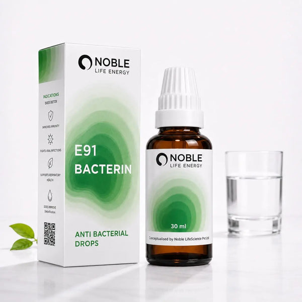 Anti Bacterial Drops | E91 Bacterin | Noble Life Energy
